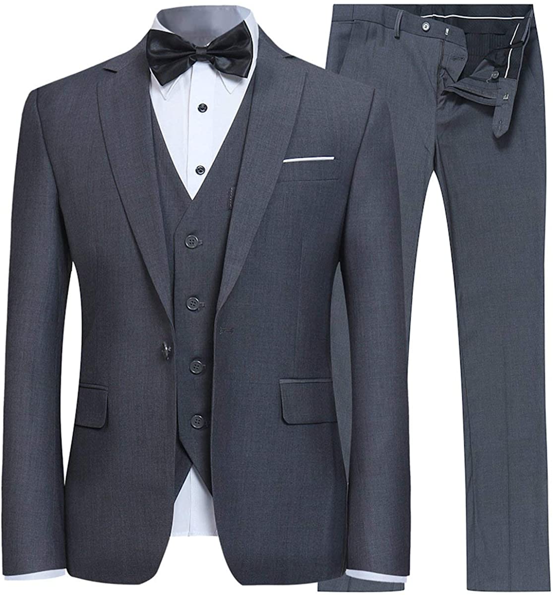Men's slim business suit - Funmall